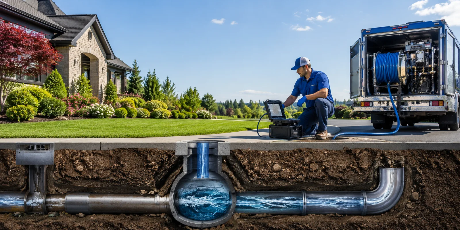 Drainage restoration information for Scammon, KS